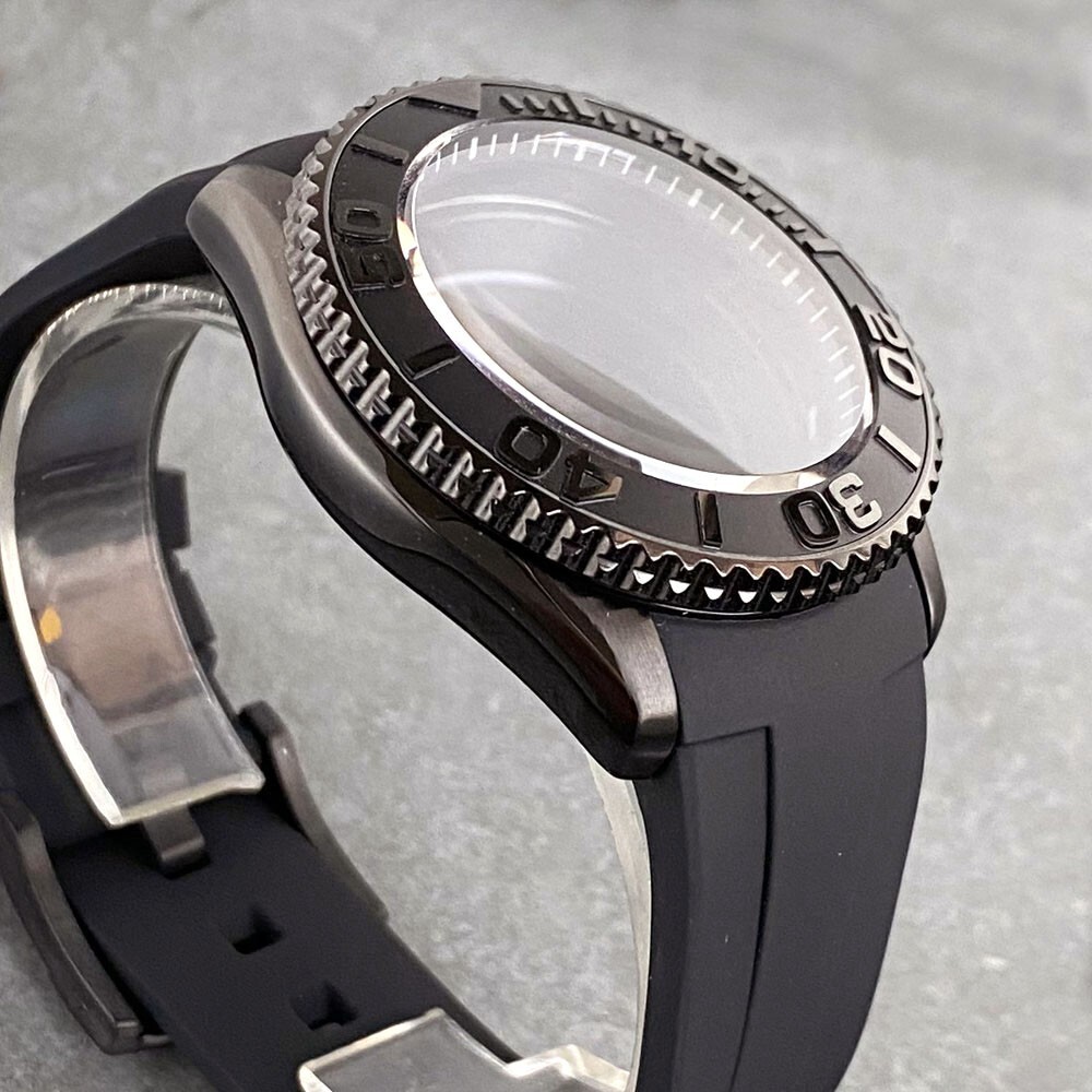 20ATM Mod 41mm Sapphire Glass Stainless Steel Watch Case Fit NH35 NH36 Movement