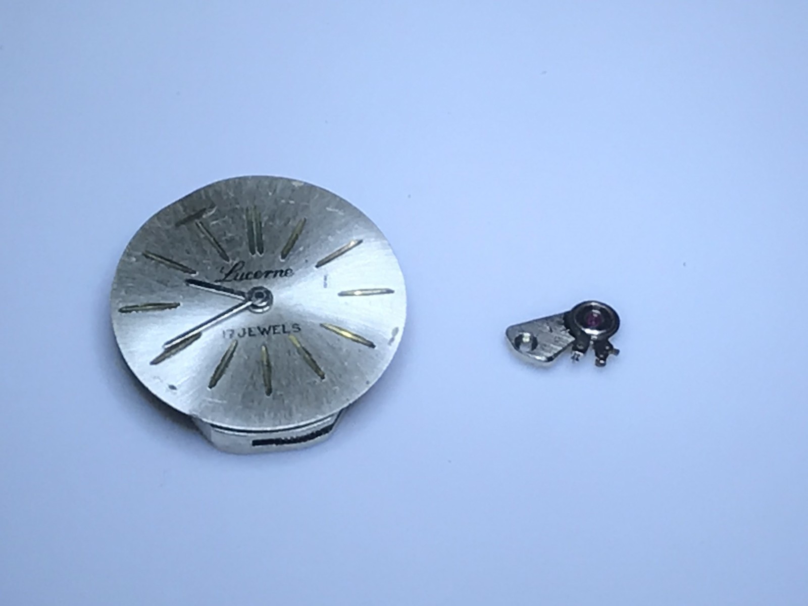 Vintage Lucerne FHF 69-21 Mechanical Watch Movement Parts/Repair Only