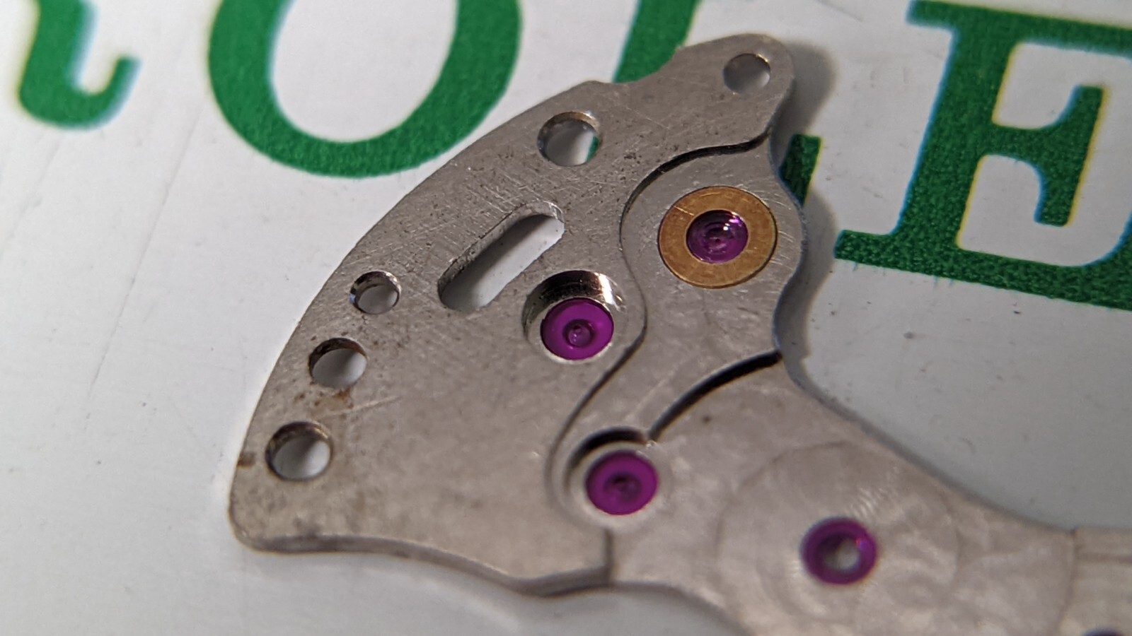 Rolex 1570 7823 1500 Series Caliber Train Wheel Bridge Pre-owned