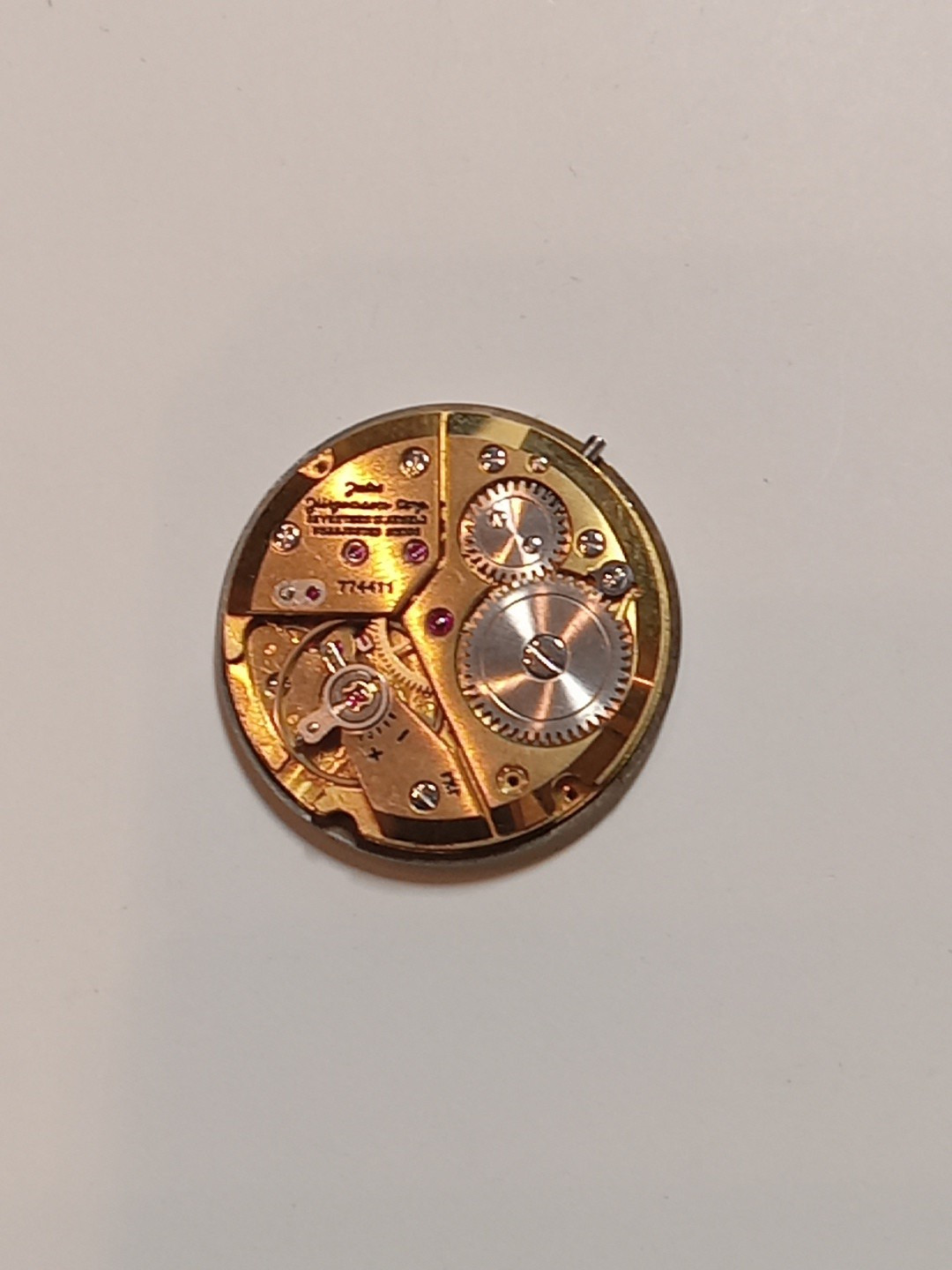 jules jurgensen watch Movement With 12 Diamonds Real White Natyral 17 Jewels…