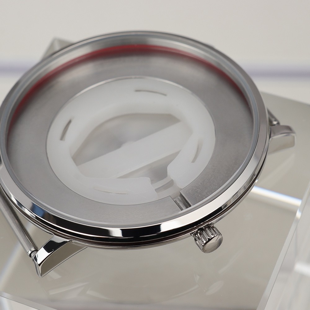 40mm Fashion Watch Case Ultra Thin 10ATM 316L Stainless For Miyota GL20 Movement