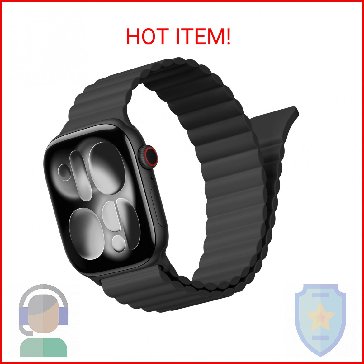 Magnetic Sport Bands for Apple Watch Band 40mm 38mm 41mm 42mm 44mm 45mm 46mm iWa