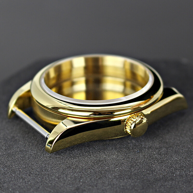 36mm/40mm Silver Watch Cases Stainless Steel Fit NH35 NH36 Movement 28.5mm Dial