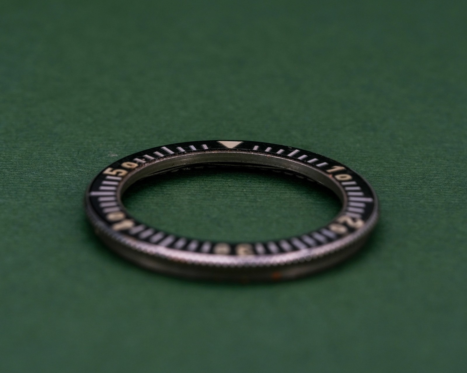 Authentic Triton Bezel + Insert for Spirotechnique 1962