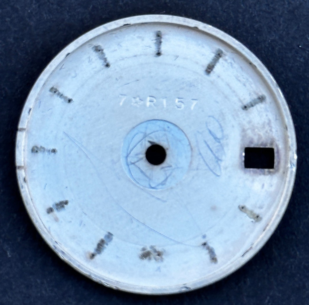 Vintage Rolex Oysterdate Precision Watch Dial For 6466
