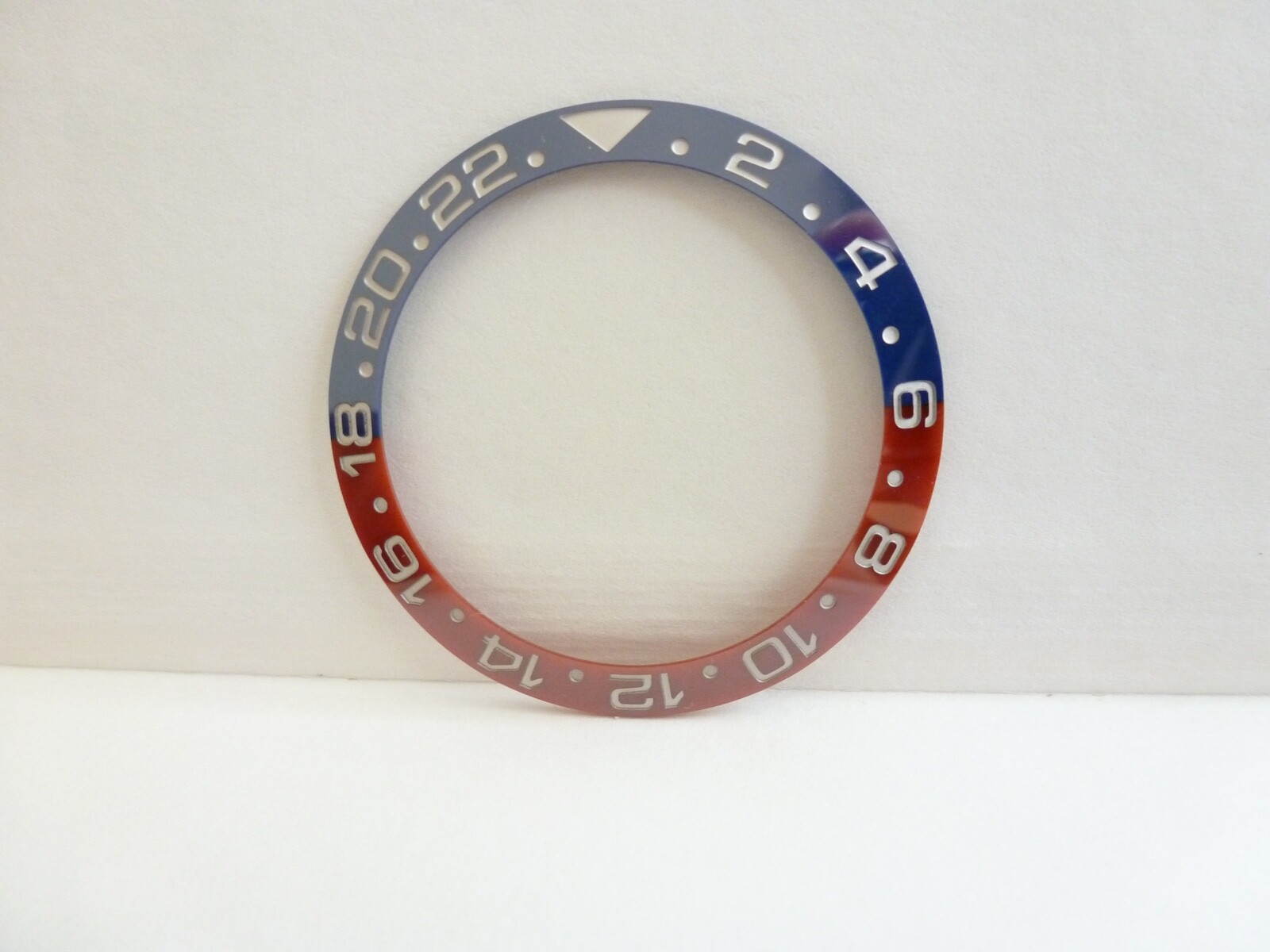 ceramic Bezel Insert Fits Rolex GMT Master II Pepsi 116710 126710 Custom Made
