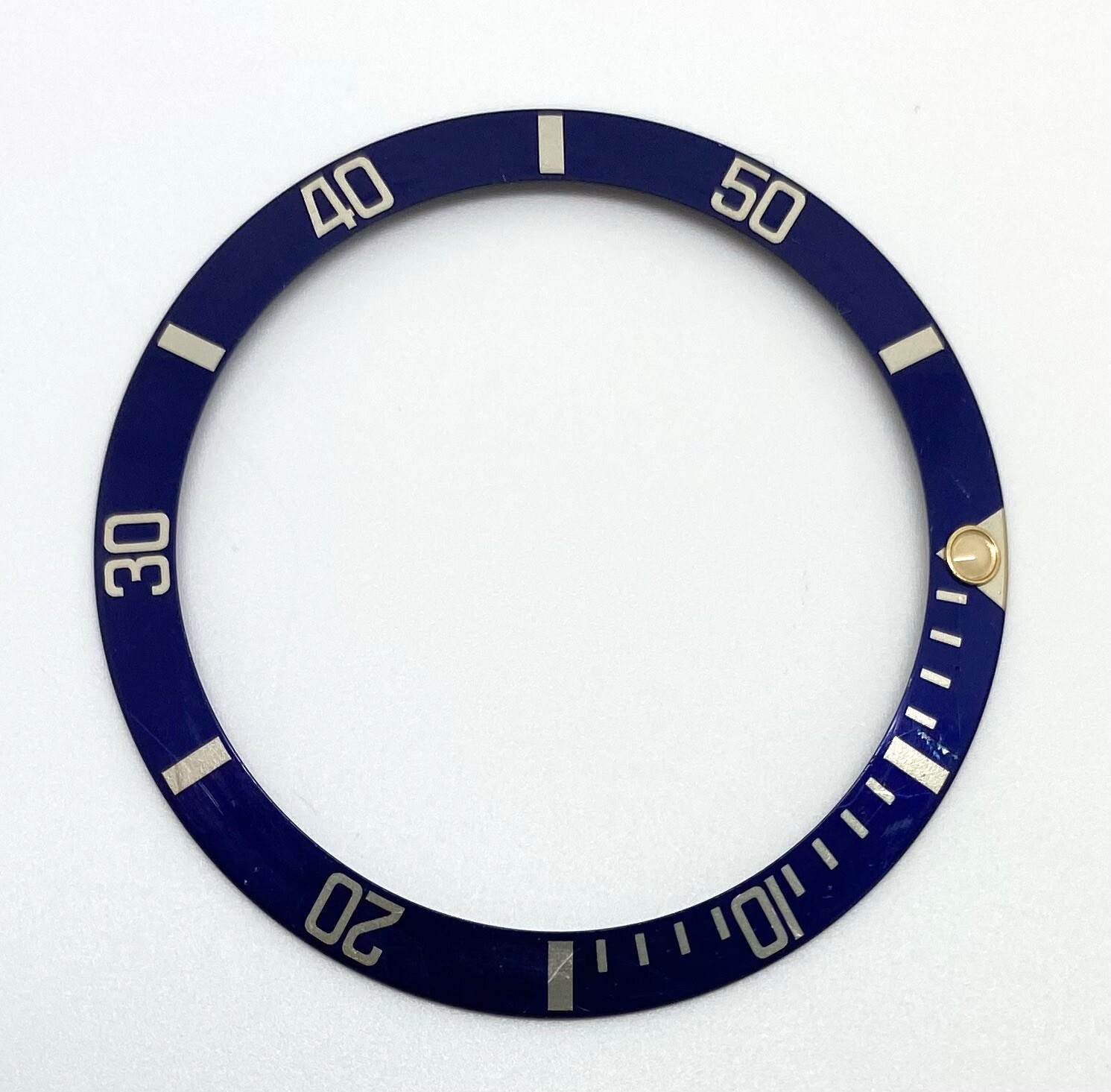 Authentic Rolex Submariner Date 16613 16803 16808 16818 Blue Watch Bezel Insert