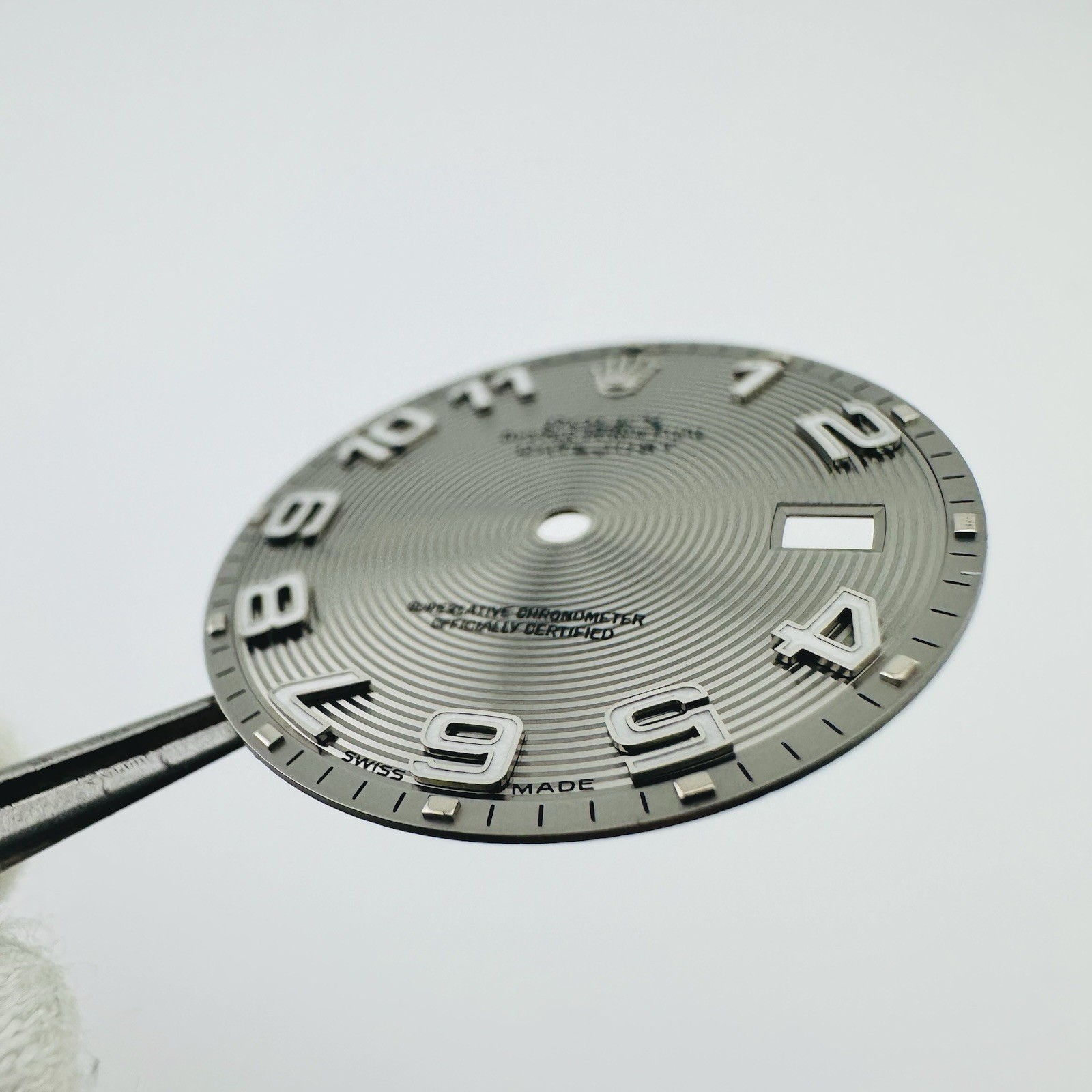EXC Rolex Silver Concentric Arabic Dial 36mm Datejust 16030 16014 16220 16234