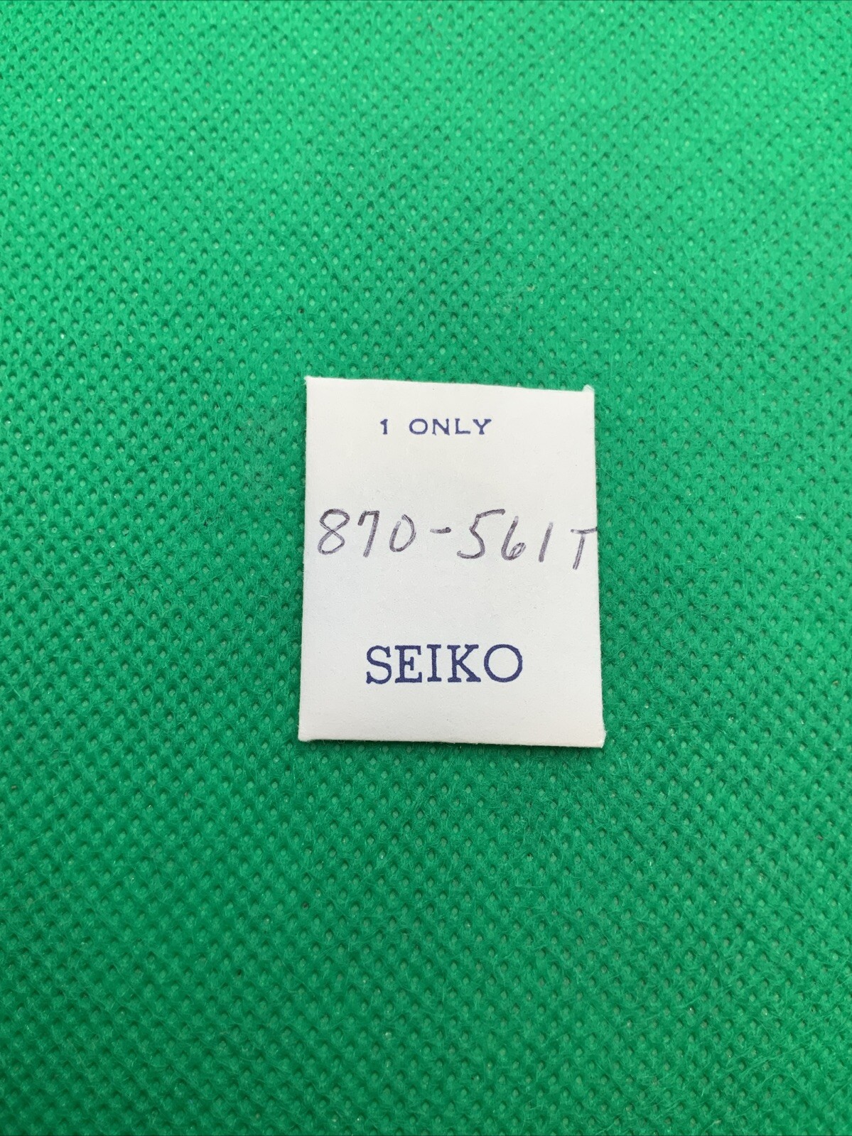 Genuine Seiko 870 561T Day Star With Day Dial Disc Watch Part 870561T