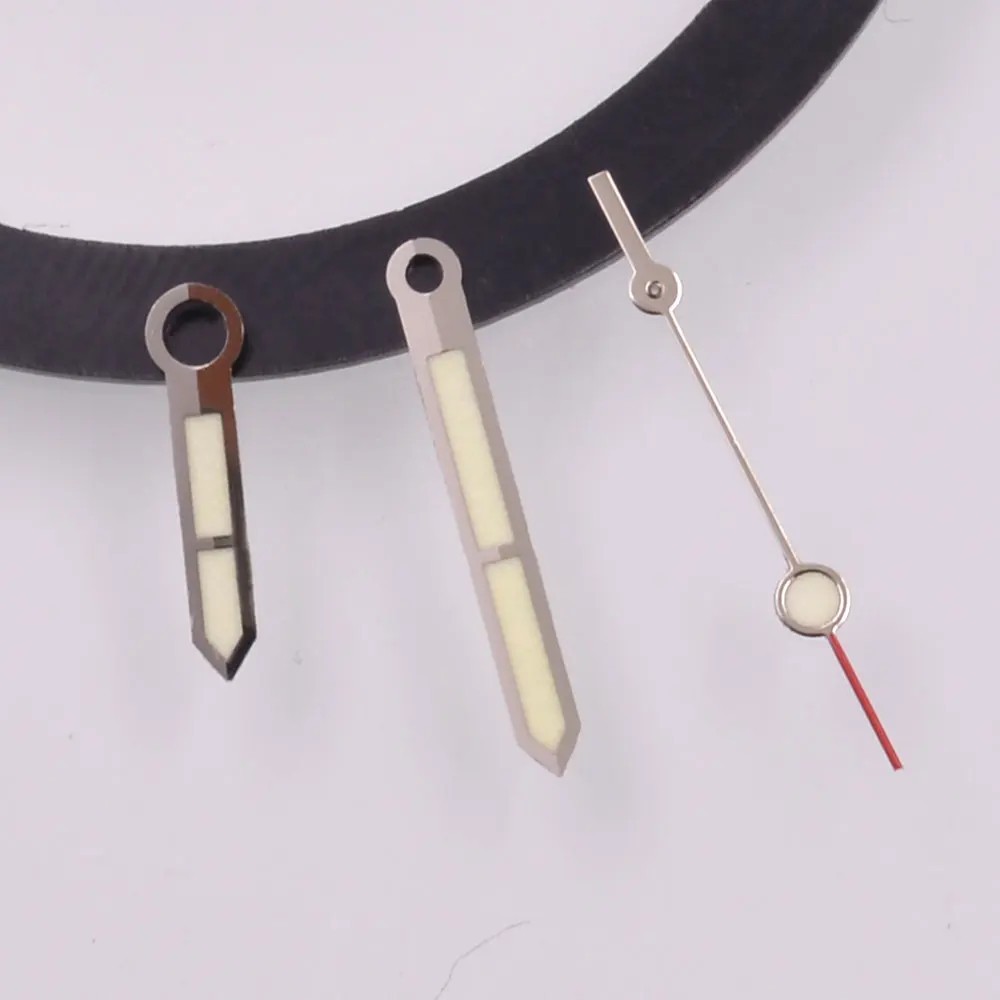 Watch Hands Green Luminous For NH35 NH36 ETA2824 2836 PT5000 ST2130 Automatic
