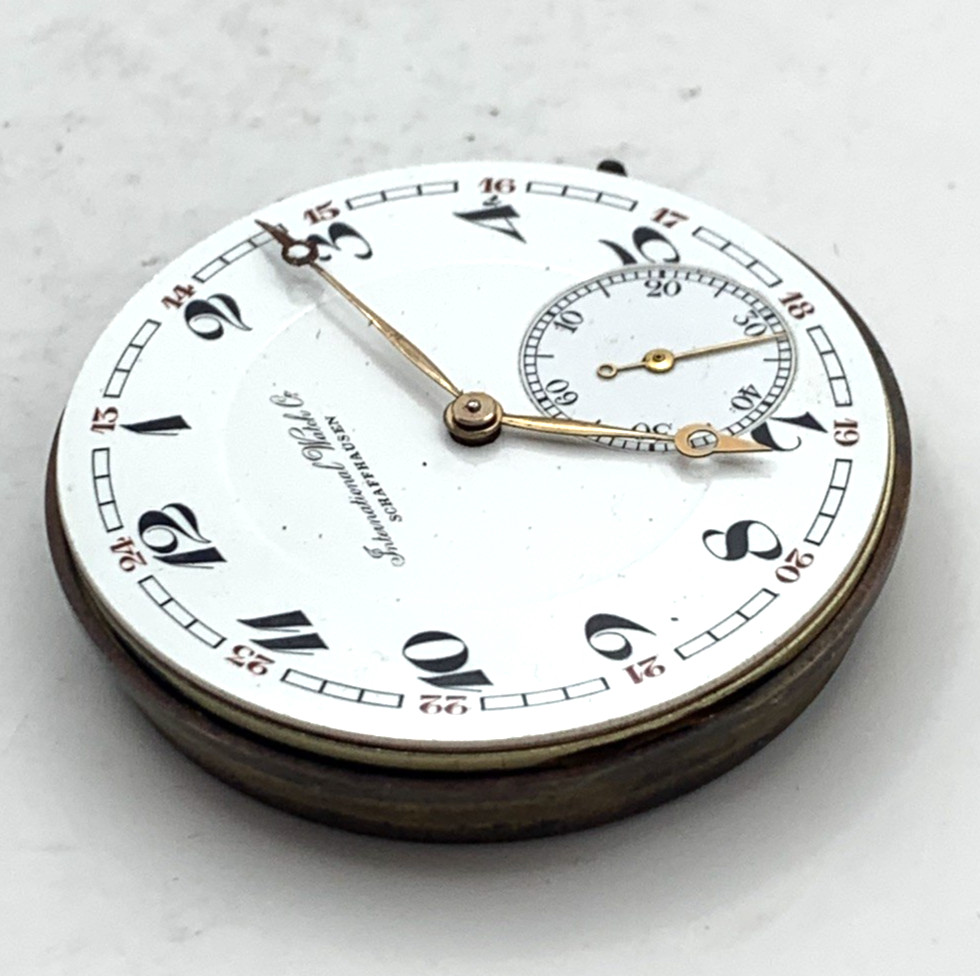 High Quality (IWC) 17J International Watch Co. Pocket Watch M/ment Working Well