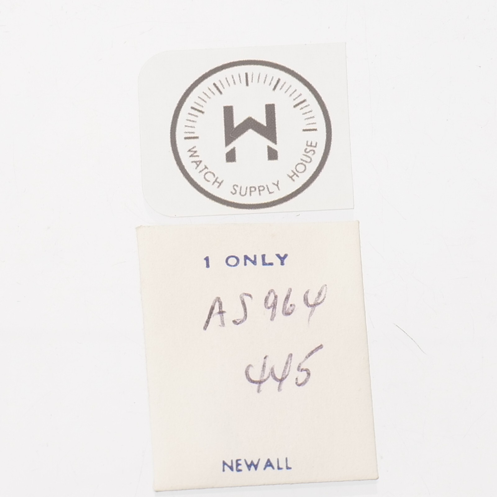 A Schilds AS 964, 1334 Watch Setting Lever Spring Set Bridge Watchmakers (C19R1)