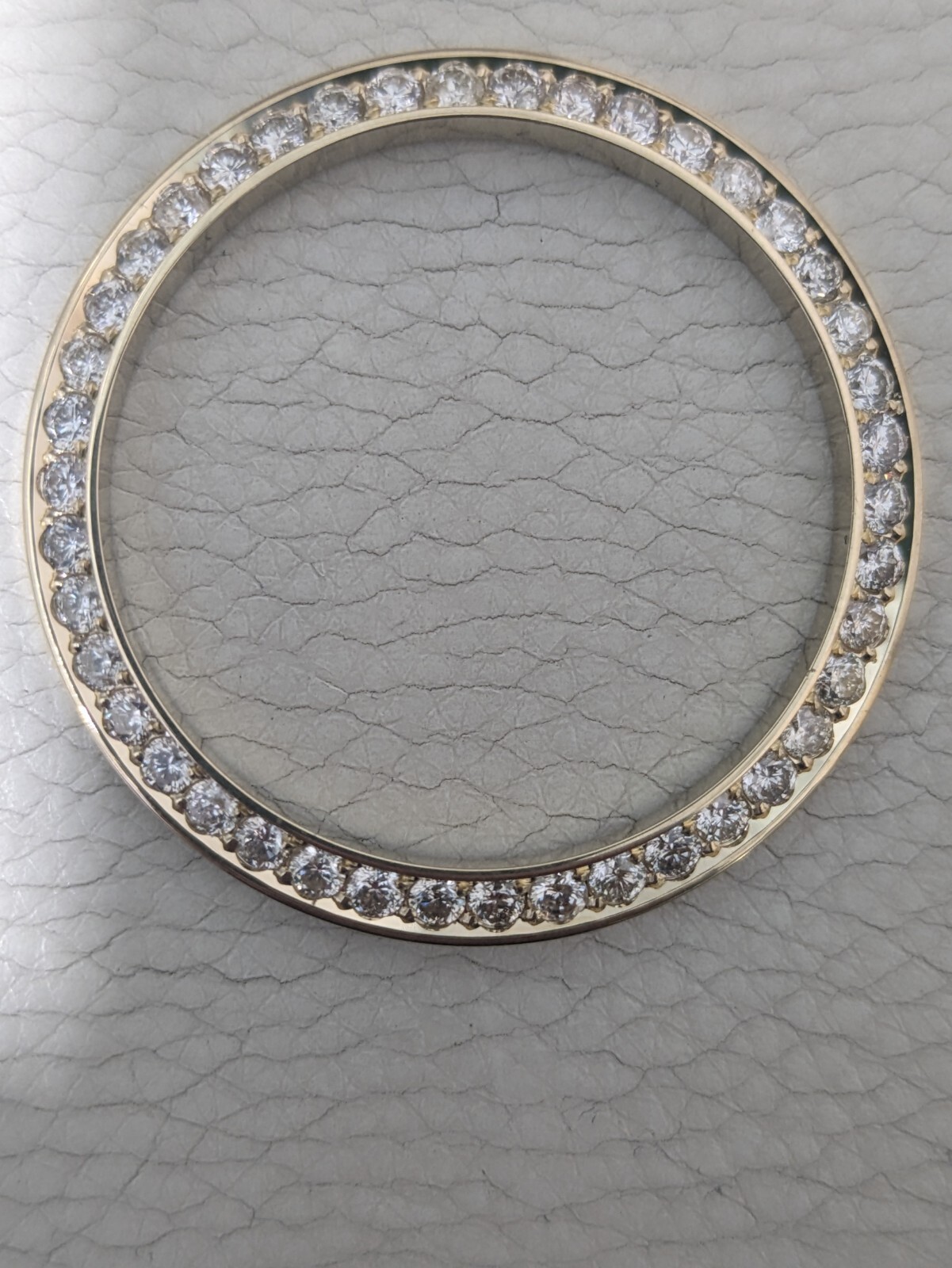Rolex Datejust 41 Custom 3.00ct Diamond Bezel 10K YG MODEL 126333