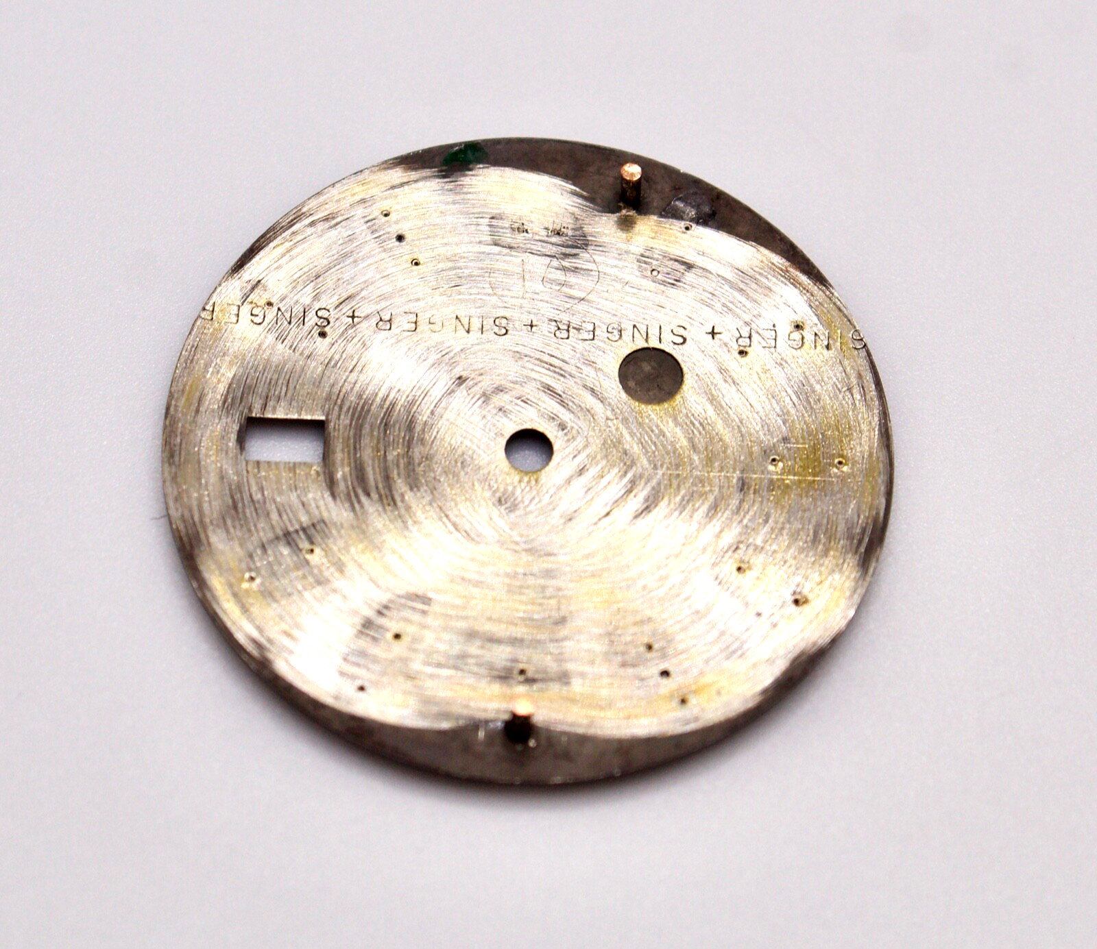 ORIGINAL Rolex Dial 36mm Datejust Rodium Stainless Steel w Date 1601/1603