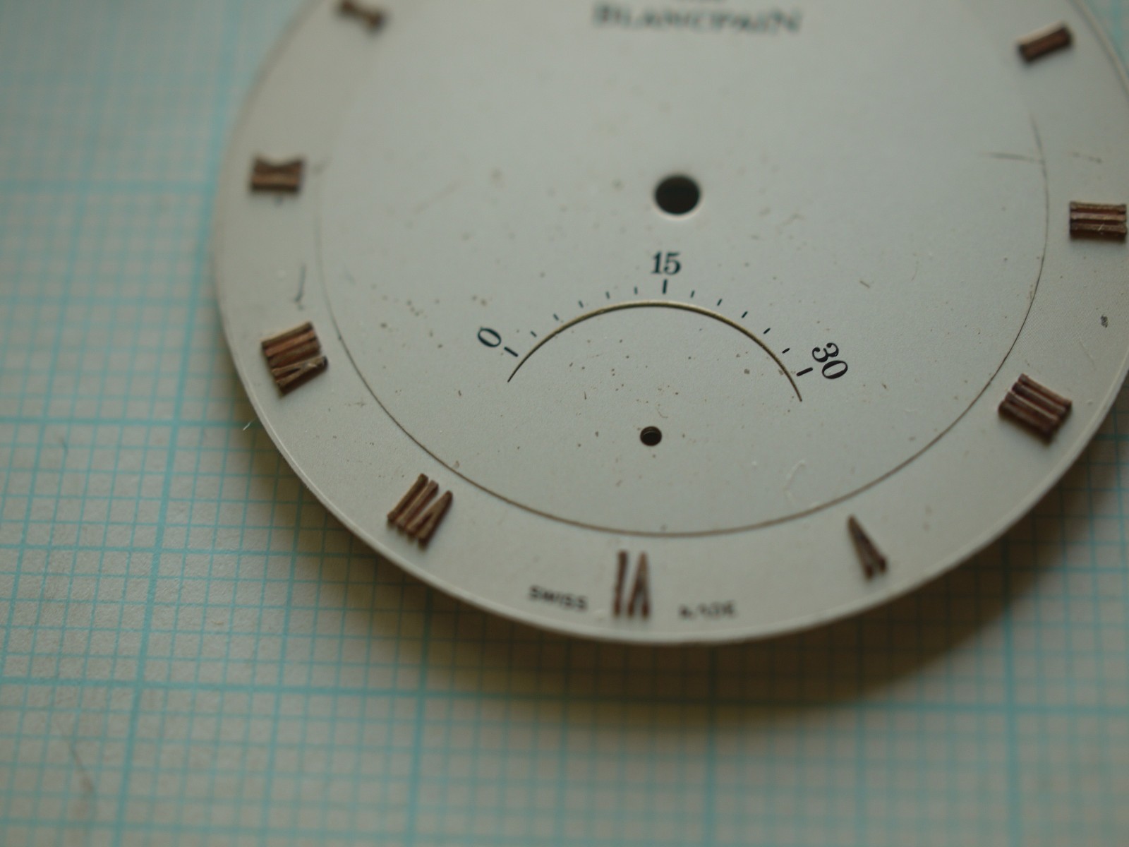 Blancpain Villeret Ultraplate 55b White DIAL Ø34.9mm USED