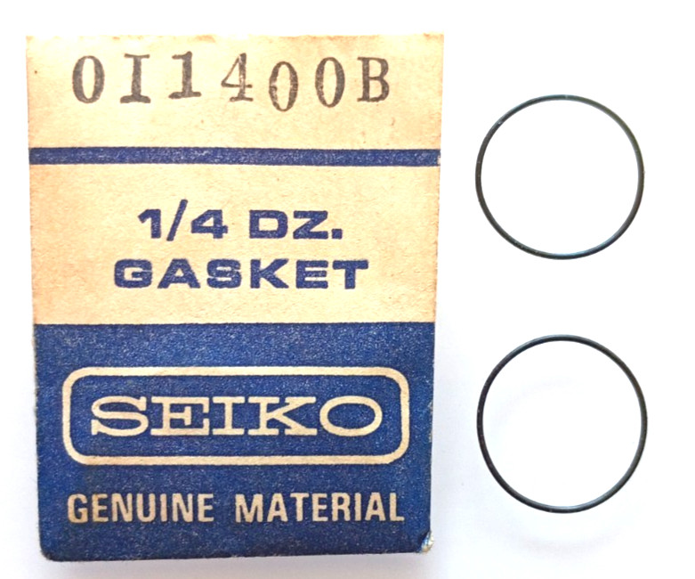 Seiko OI1400B01 Gasket watch part (2-pack) SEE CASEBACK LIST