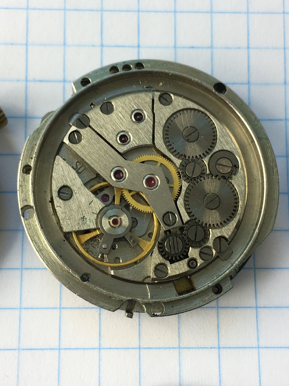 MOVEMENTS (10pcs) FOR MENS WRIST WATCH Raketa Vostok etc. USSR for parts