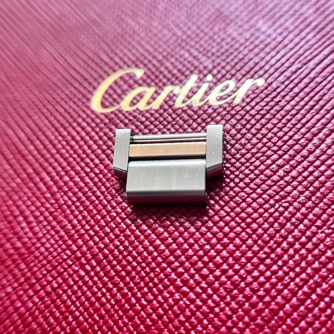 Genuine Cartier Tank Francaise SM SS 18K Rose Gold Bracelet Link 14.5mm OEM