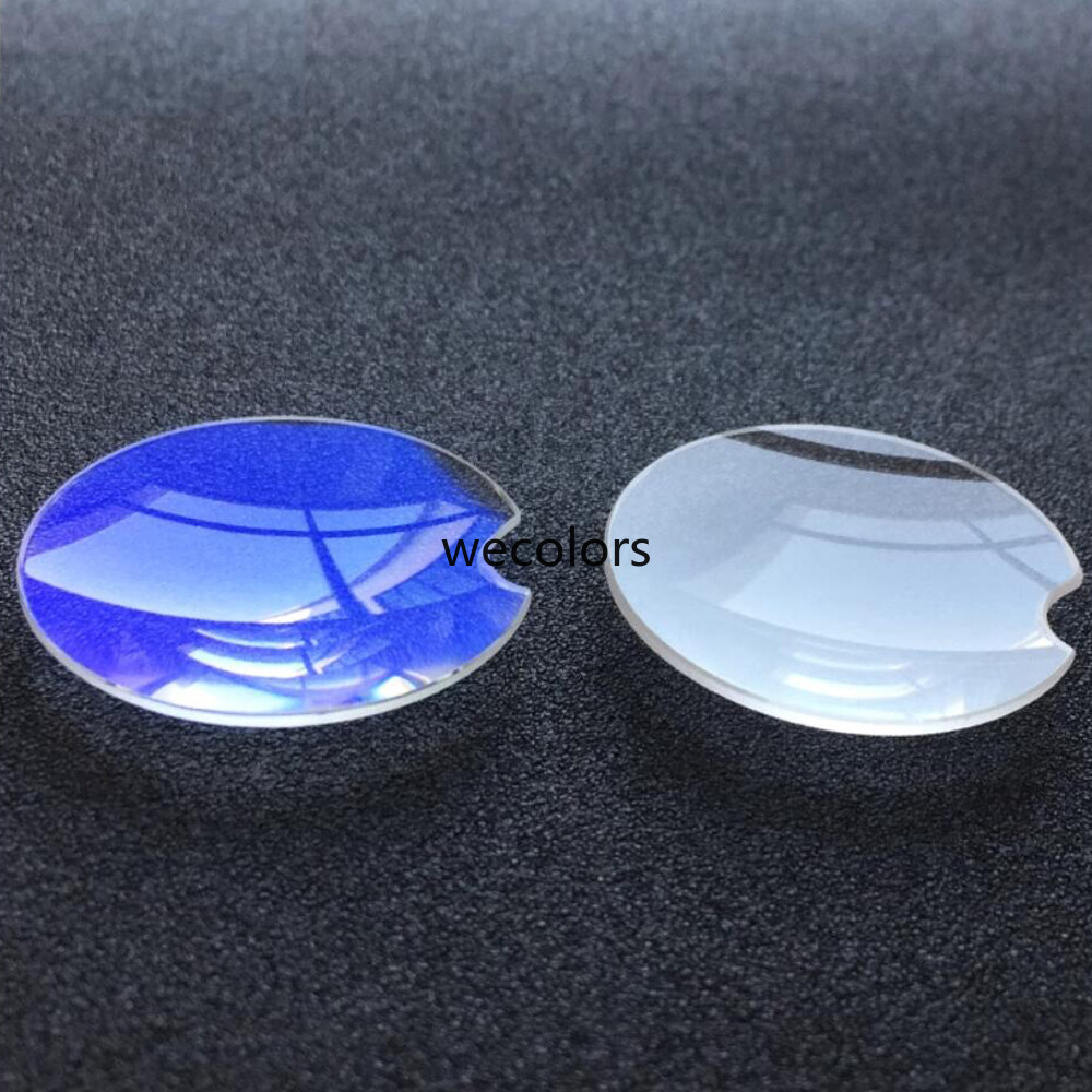 Sapphire AR Blue Double Dome Watch Glass Crystal forCartier Ballon Bleu 33.3 37
