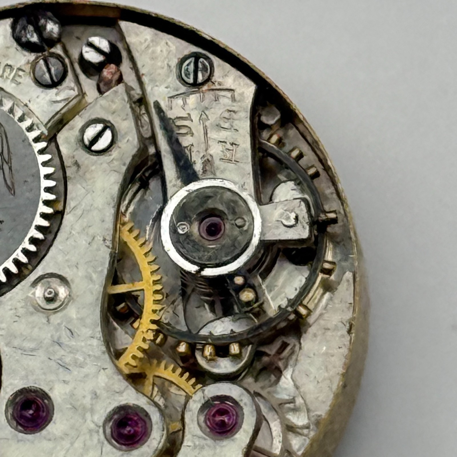 Rotary 5/240 Watch Movement 15 Jewels Swiss Manual Wind Parts Repair 22mm