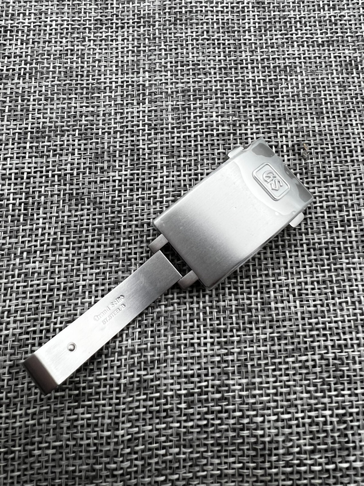 GRAND SEIKO 18mm*8mm Clasp buckle GMT SBGM003 SBGE253/255/257 SBGM243/245