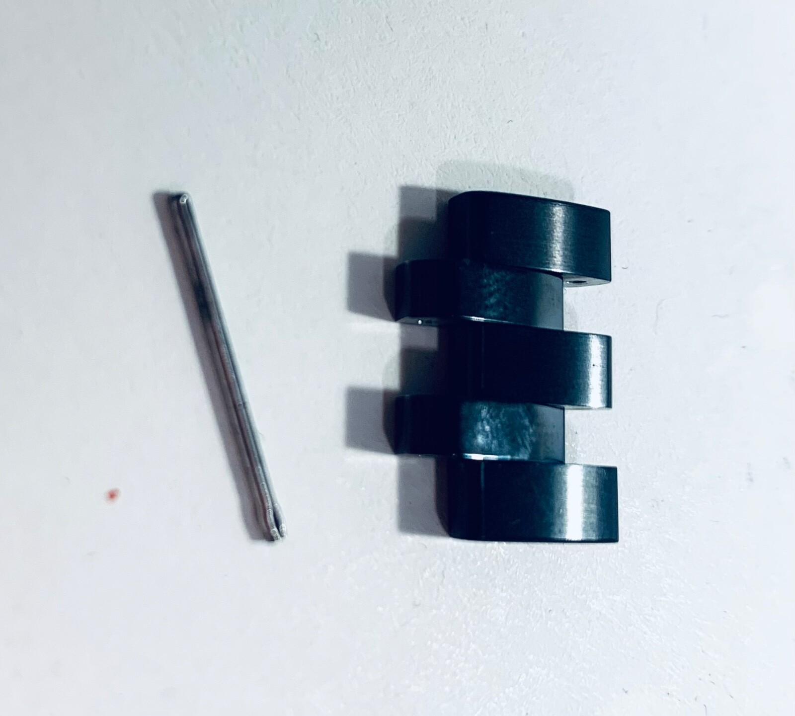 GENUINE TISSOT PRC 200 IP BLACK WATCH BRACELET LINK FULL SIZE 18 MM T613045920
