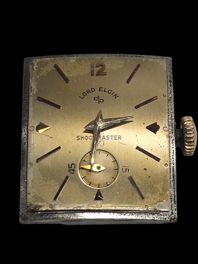ELGIN WATCH CO SHOCKMASTER 21 JEWELS 713 USA MOVEMENT (MP1047401)