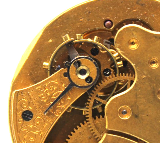 1903 WALTHAM POCKET WATCH MOVEMENT 12693969 GRADE: SEASIDE 6s 7j (PM3)