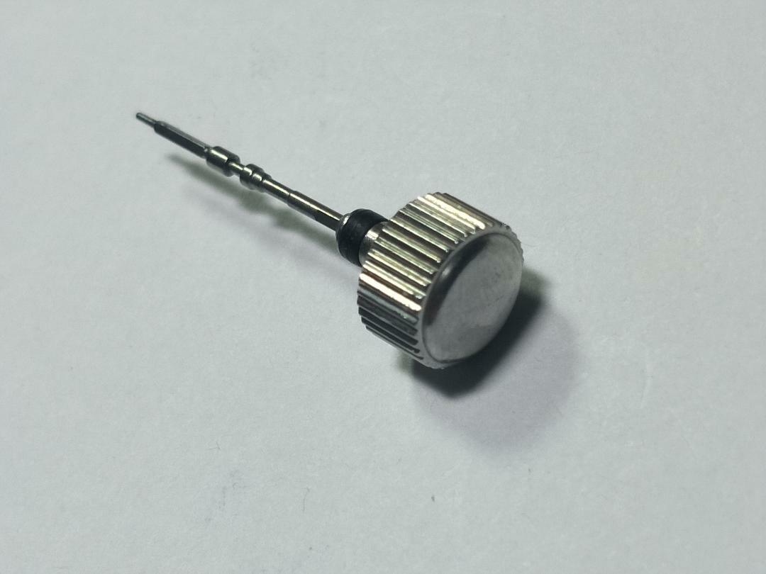 SEIKO DIVER 7002-7000 /9 /A /J /7020 /9 7039 GENUINE SET CROWN W/ STEM GASKET
