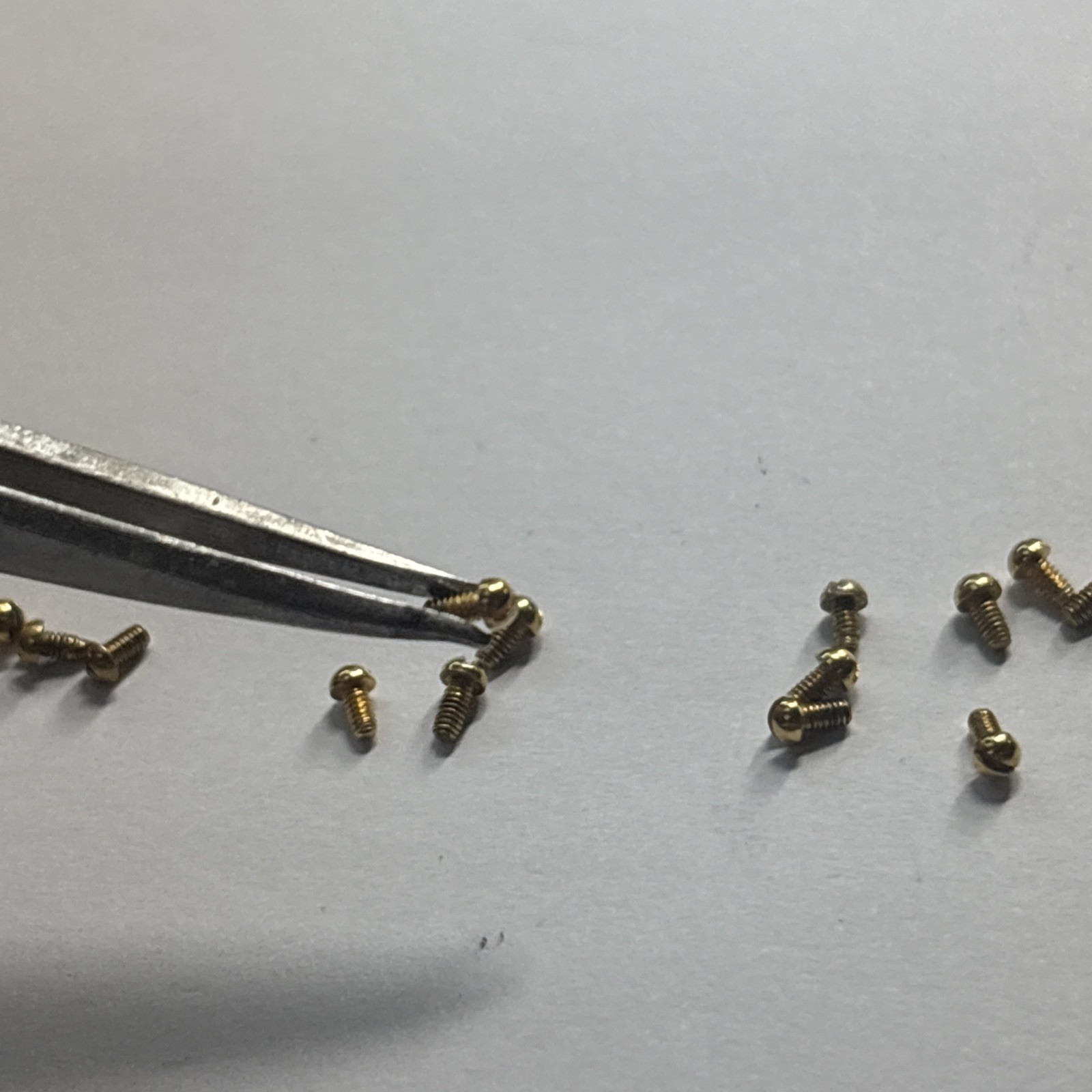Breitling Twotone Crosswind & Chronomat Screws Assorted As Is gold Faded On Some