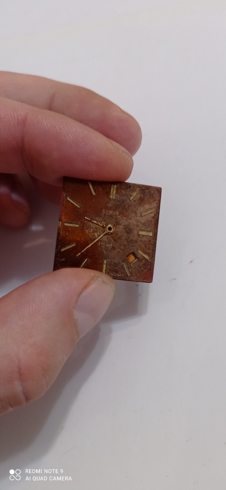 Vintage USSR Slava Mechanical Movement 2414 cal. For Parts. 3 pst. For Parts