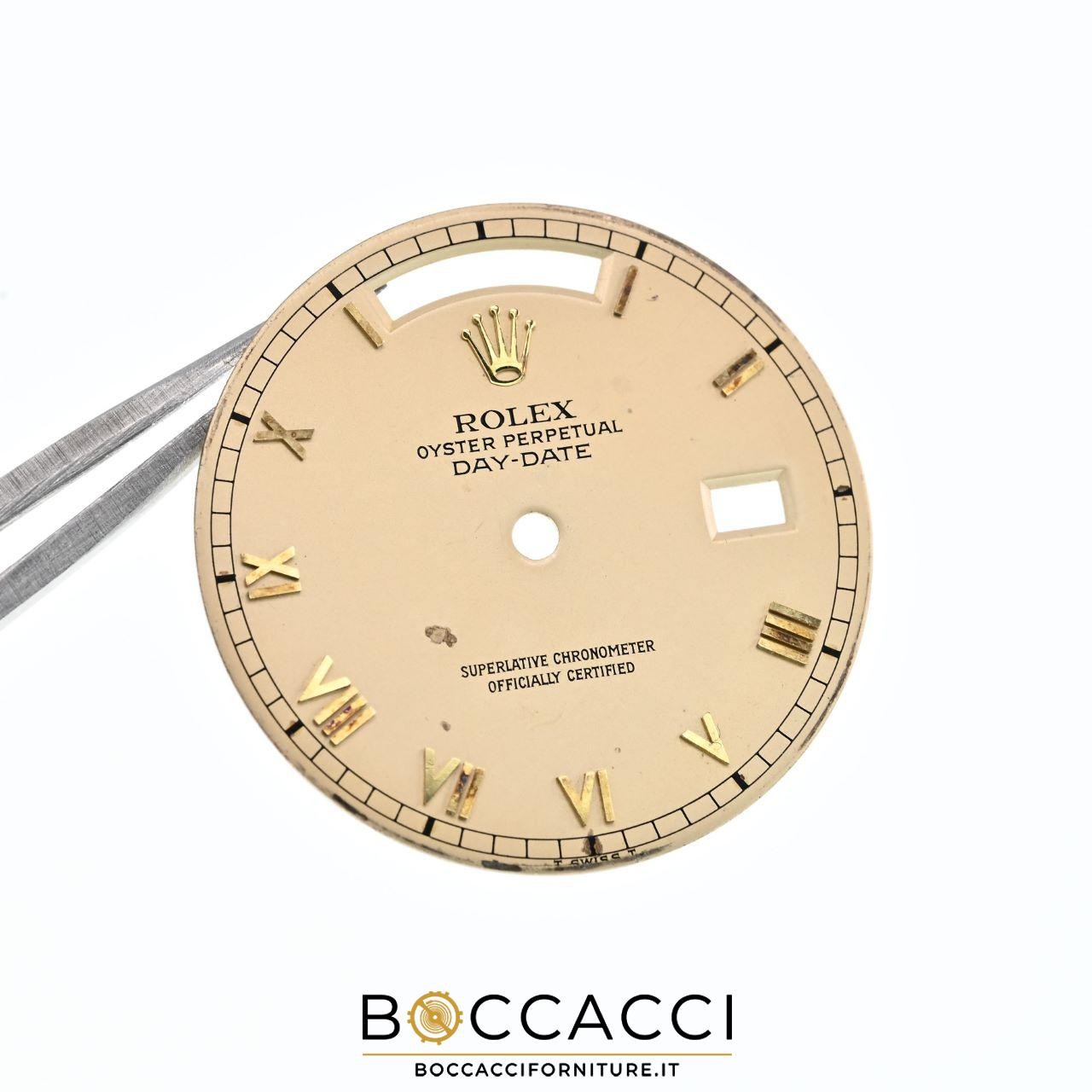 ROLEX Roman Champagne Dial for Day-Date ’’t Swiss T’ Ref. 18038 Calib:…