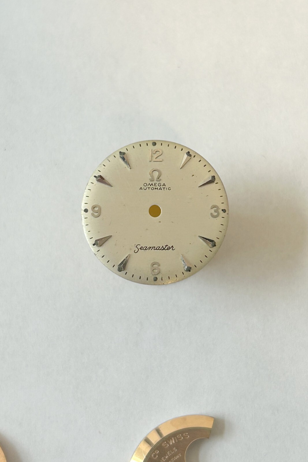 Omega Cal 470 Watch Parts Movement Balance Fork Wheels Springs Bridge Dial 2828