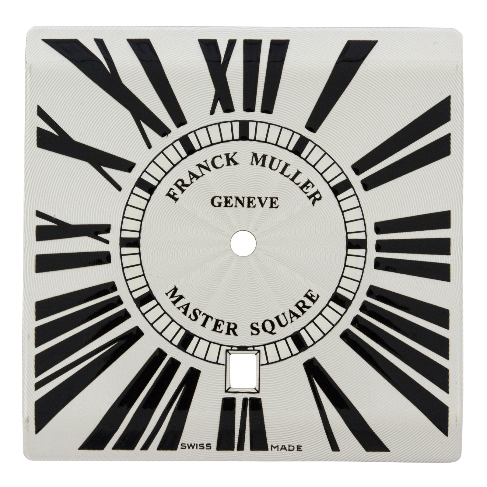 Franck Muller Master Square 35 mm Silver Roman Dial for 6000 Watch Models
