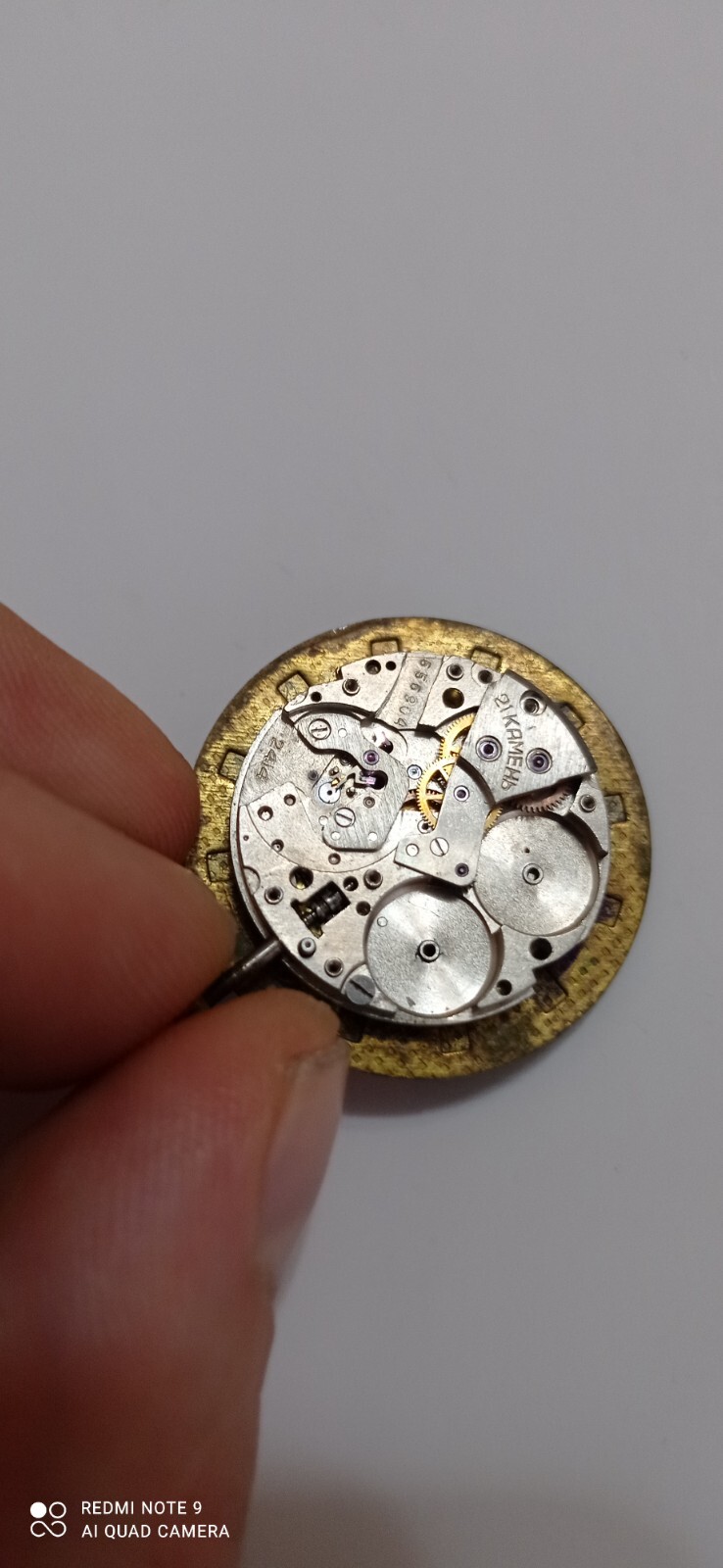 Vintage USSR Slava Mechanical Movement 2414 cal. For Parts. 3 pst. For Parts