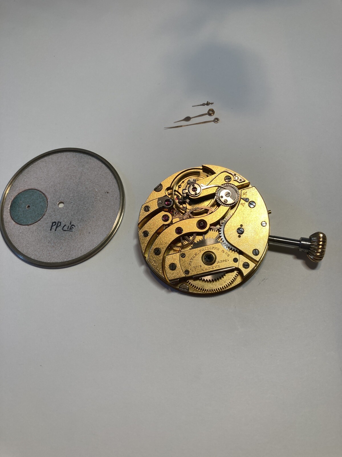 Collectible PATEK PHILIPPE Chronometero Gondolo Swiss Men’s Pocketwatch Movement