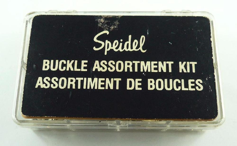 New Old Stock Box of Speidel Buckle Assortment Kit for Wristwatches Men & Ladies