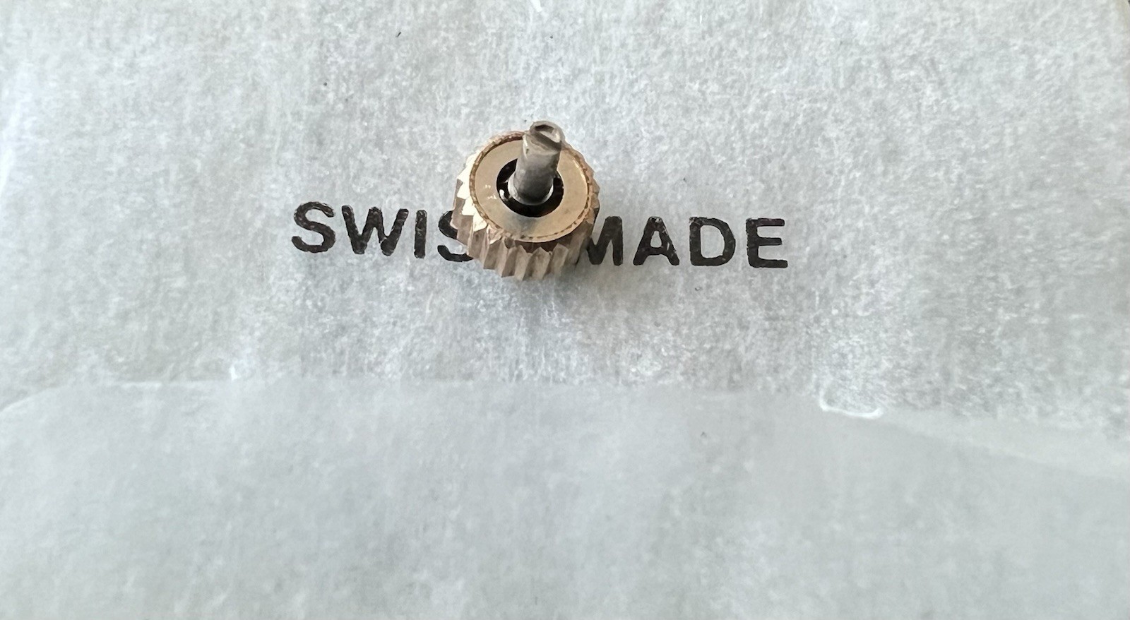 Genuine OMEGA Rose Gold Watch Crown 4.4 mm OC#1712