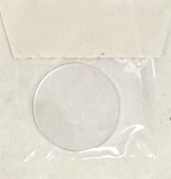 Genuine Cartier Santos Ronde Model Sapphire Crystal Part 10370173