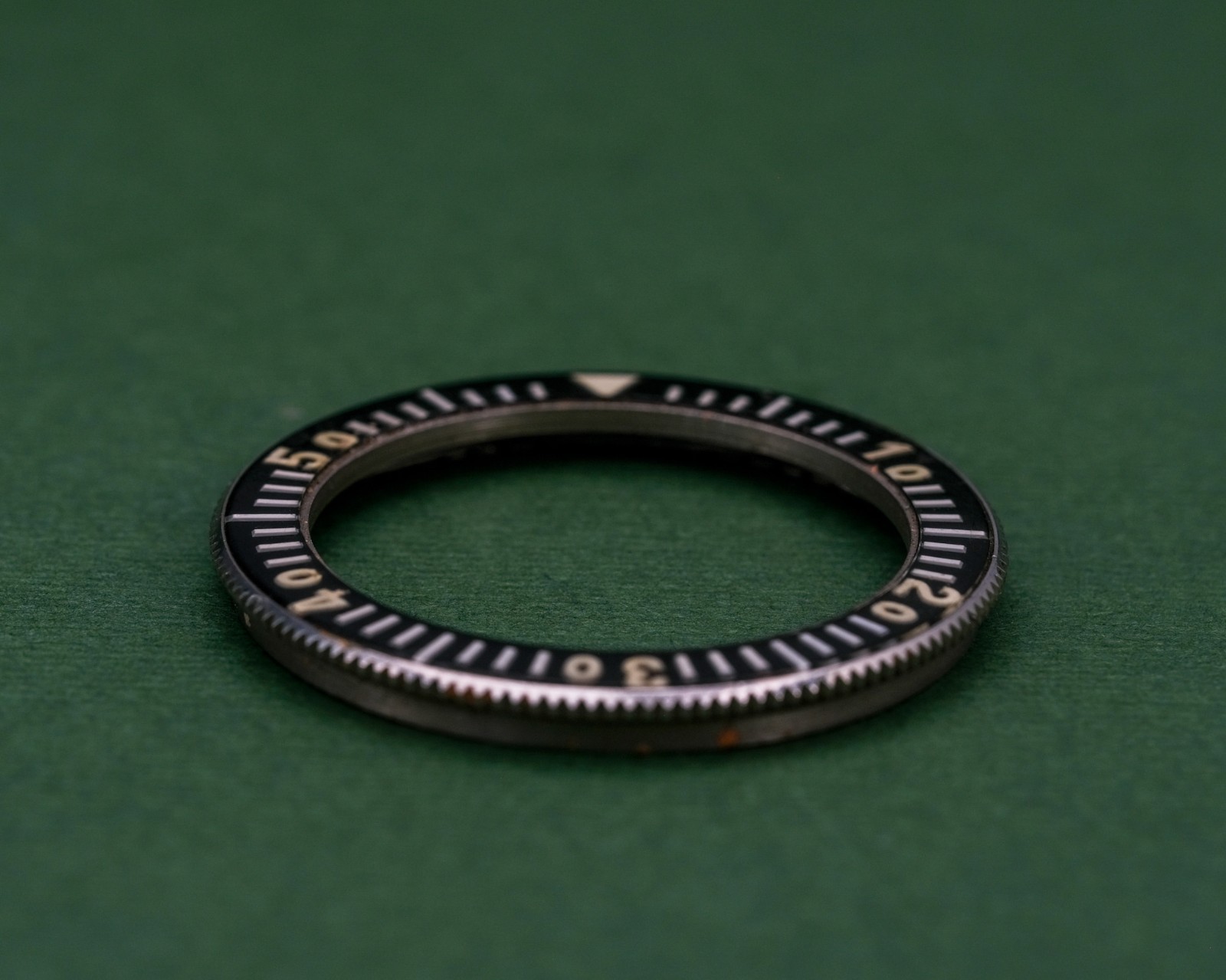 Authentic Triton Bezel + Insert for Spirotechnique 1962