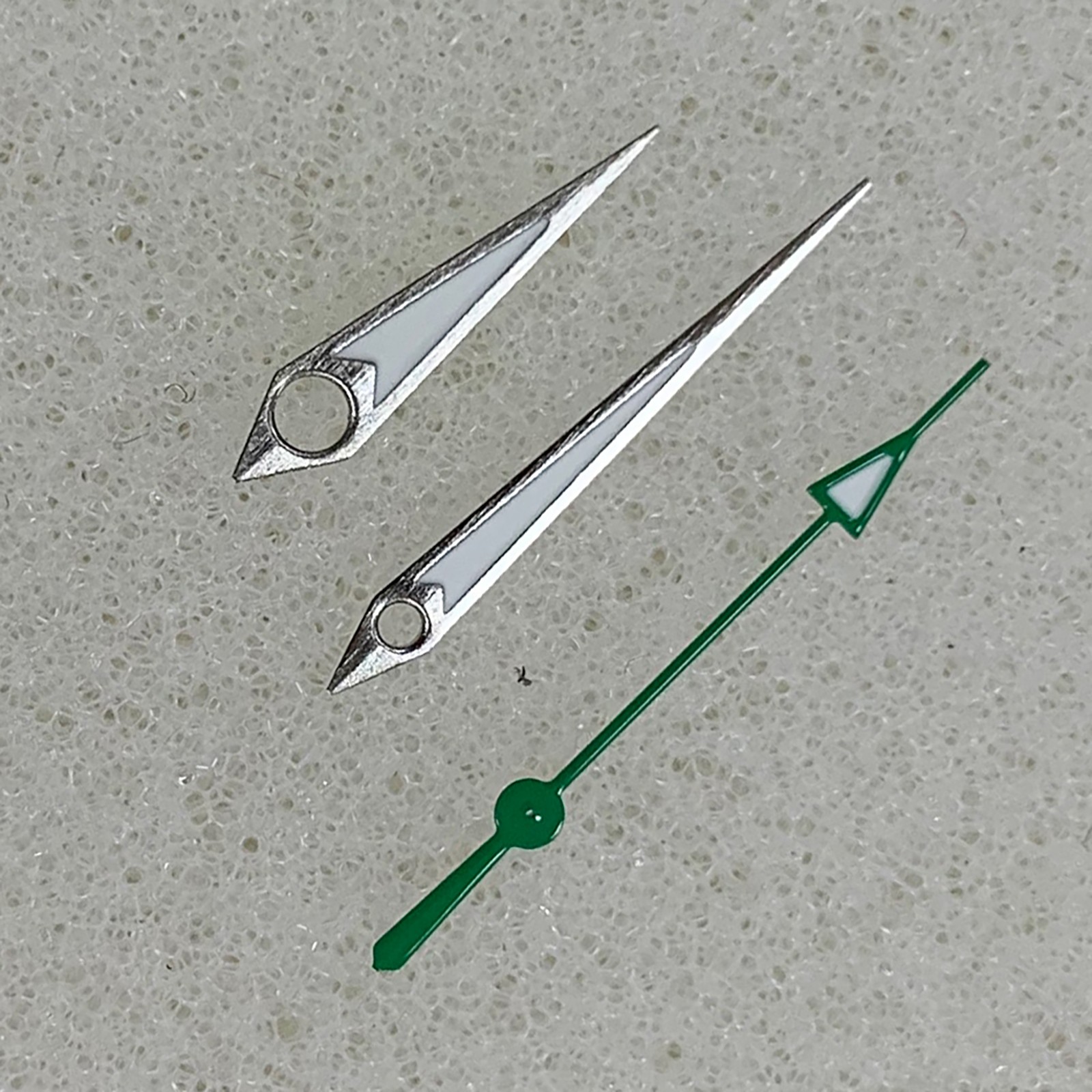 Watch Hands Green Luminous Watch Pointers for NH35/NH36/4R/7S Movement