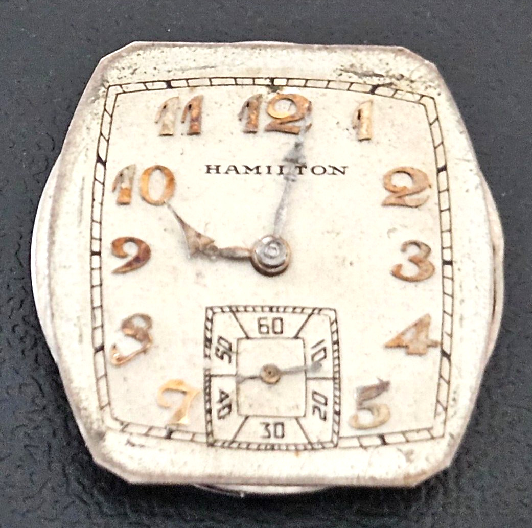 HAMILTON 987F 17J USA WATCH MOVEMENT LOT.325