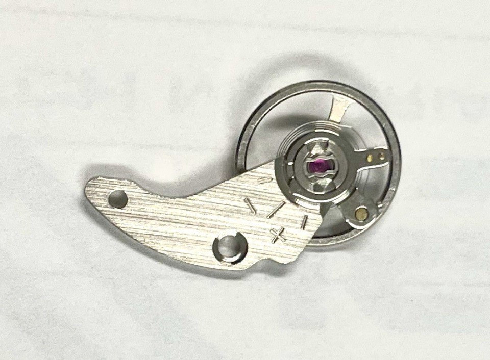 Genuine Complete Balance With Bridge For Seiko 4R35 4R36 NOS
