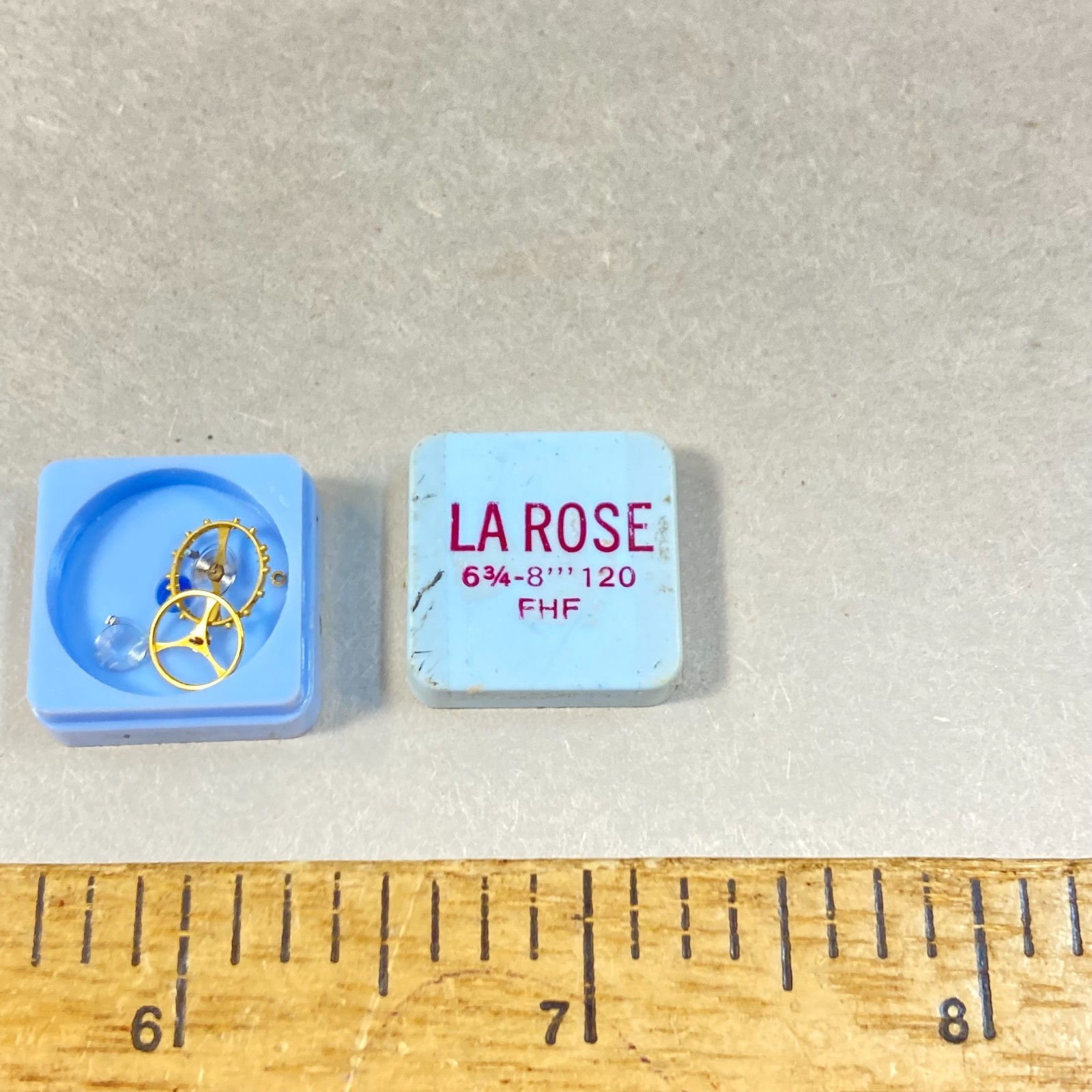 Vintage LaRose Balance Complete 2 Pc 6 3/4-8″‘ 120 FHF Swiss Parts or Repair
