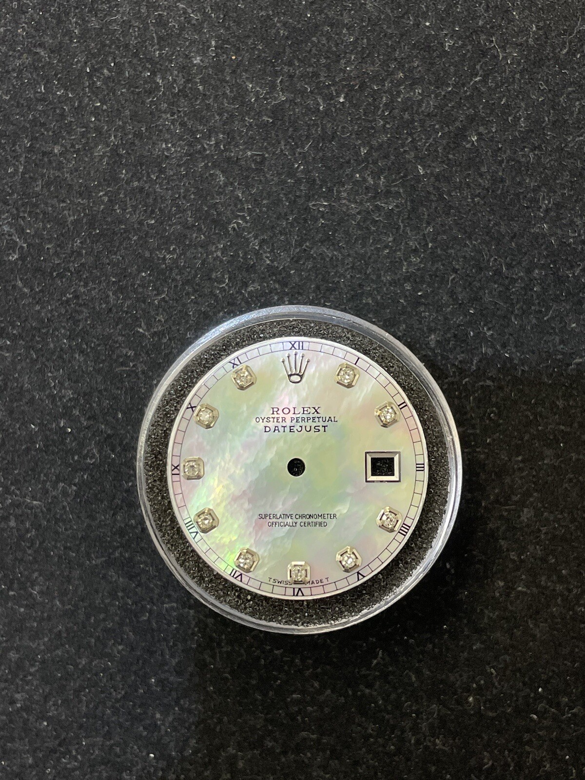Custom Rolex Mother of Pearl Diamond Datejust 36 Dial 16234, 16014, 16200