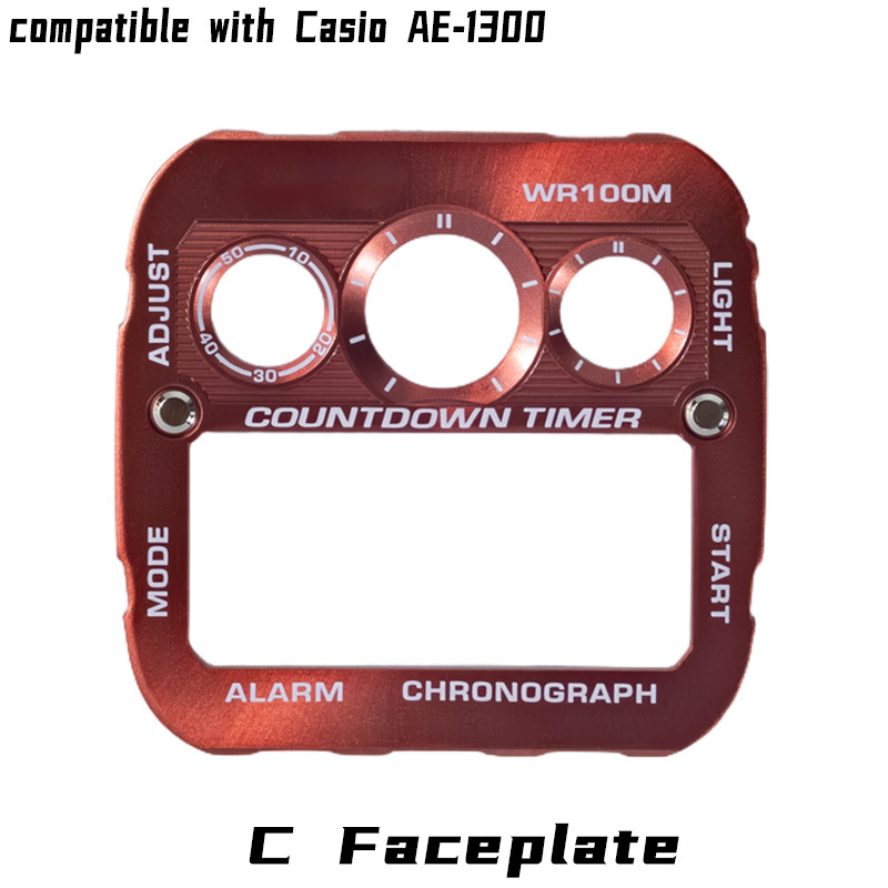 For Casio AE-1300 Faceplate Metal High Quality Sunray Real Scale Watch Dials