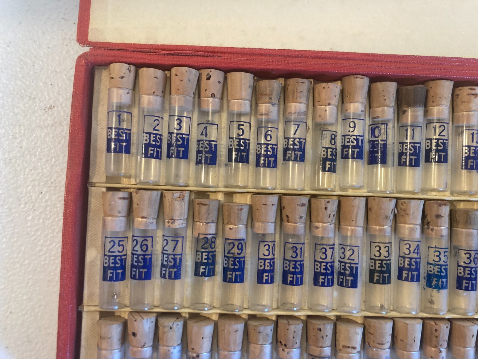 Vintage Best Fit Watch Balance Staff Assortment 2 Cases Wittnauer Benrus Parts