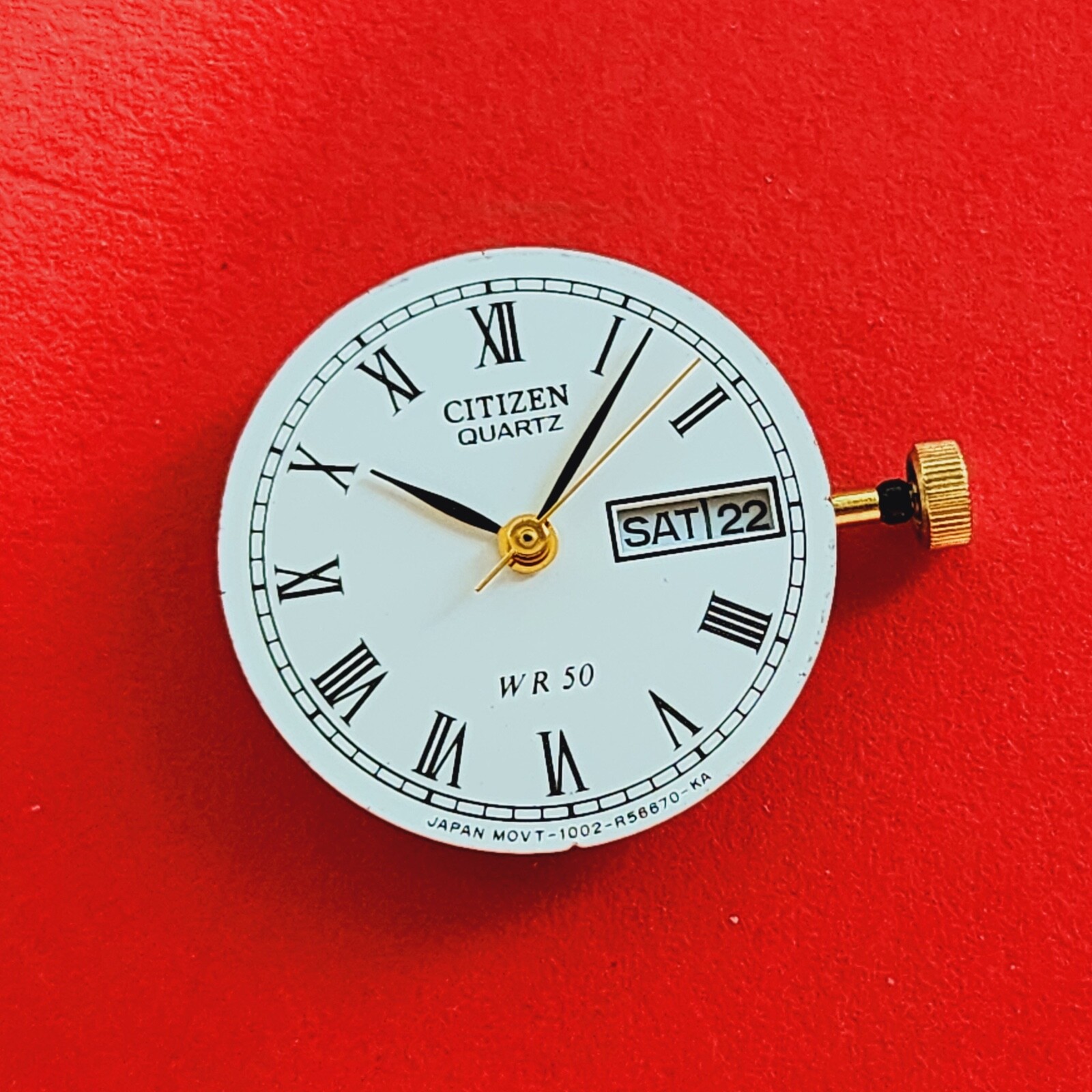 Citizen Ladies Watch Movement Quartz 1002 Dial Hands Stem Crown Ticking Parts
