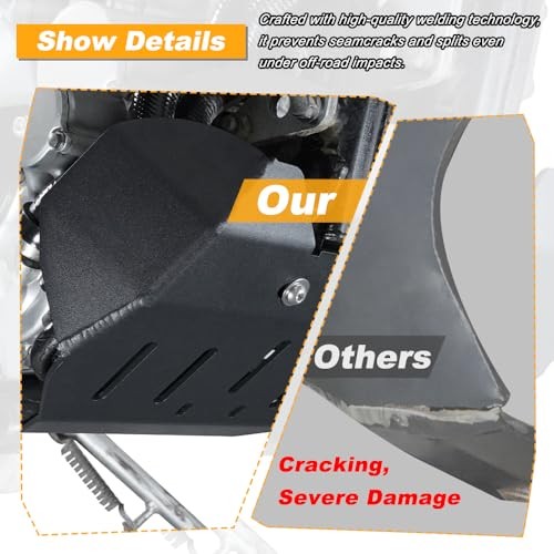 Motorcycle Skid Bash Plate Fit for KLX300R 97-07 20-25/KLX250R 94-96/KLX250