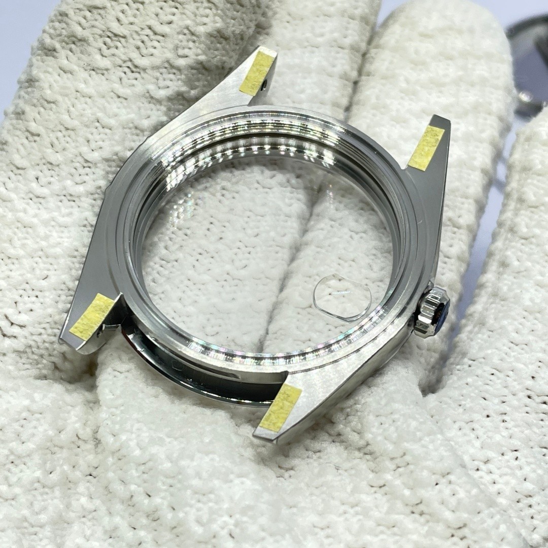 DIY SET for Dj 41MM 3235 watch case + dial + hands +Stainless Steel Strap